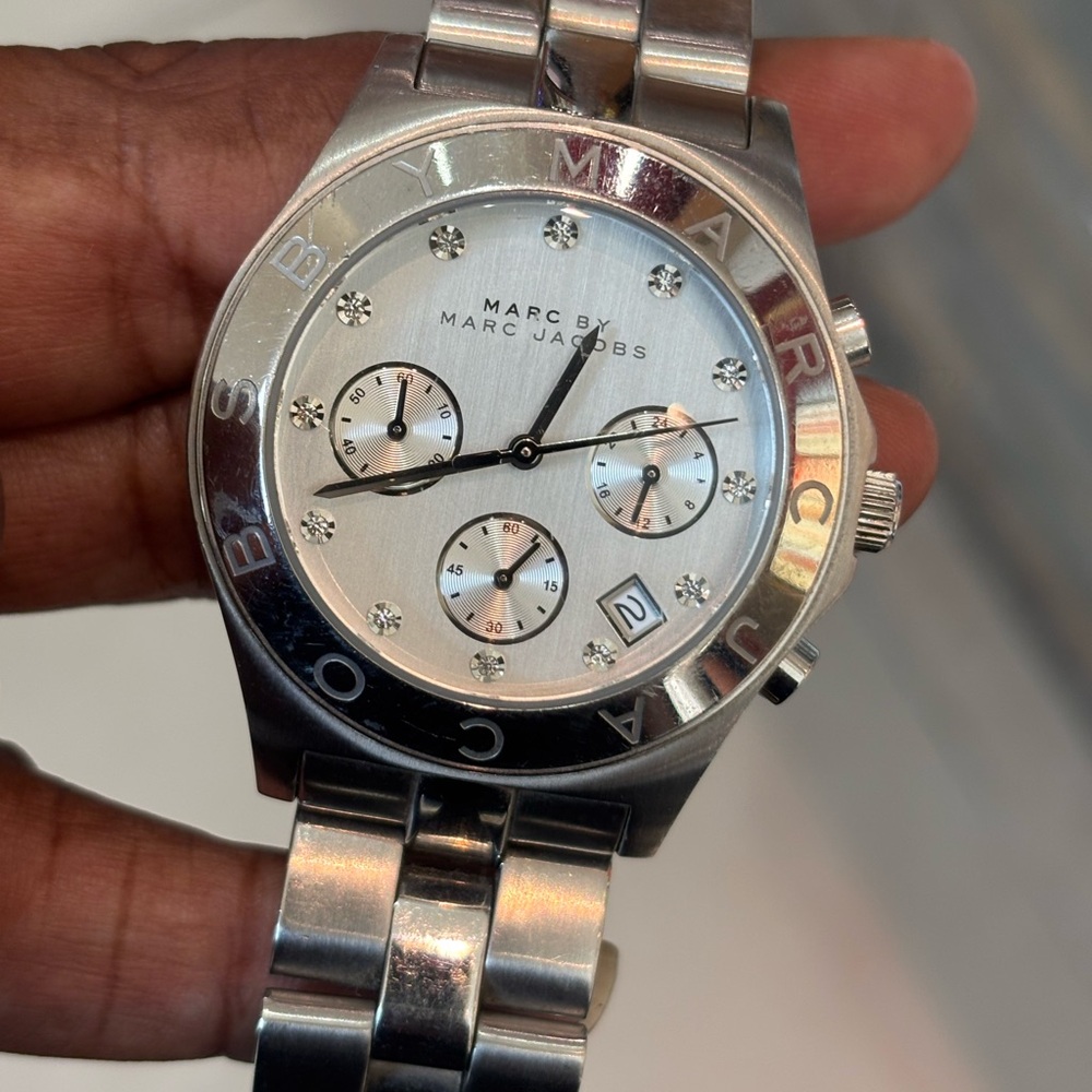 Marc Jacobs Silver Watch